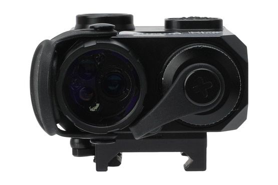 Holosun LS321G coaxial Green and IR laser with IR illuminator has an integral QD Picatinny mount.